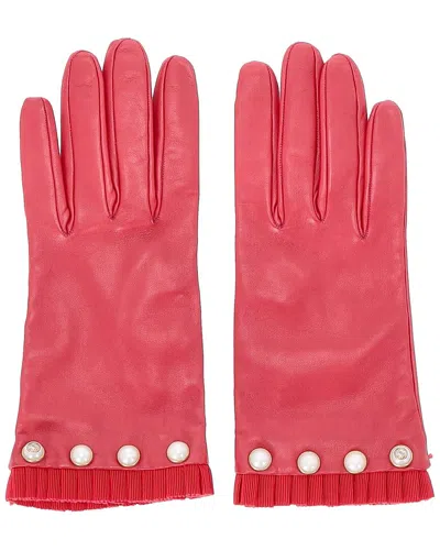 GUCCI GUCCI PEARL DETAIL GLOVES (AUTHENTIC PRE-LOVED)