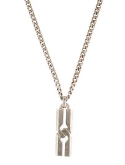 Pre-owned Gucci Pendant Necklace, 20" In Multi