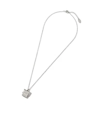 Gucci Pendant Necklace In Gray