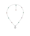Gucci Pendant Necklace In Gray