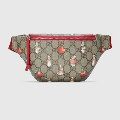 Gucci Kids' Peter Rabbit X  Belt Bag In Beige