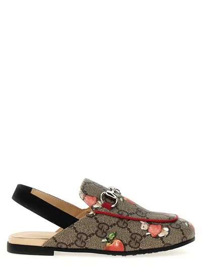 Gucci Kids' Peter Rabbit X  Princetown Slipper In Multicolor