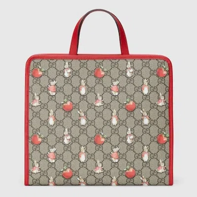 Gucci Kids' Peter Rabbit X  Shopper In Beige