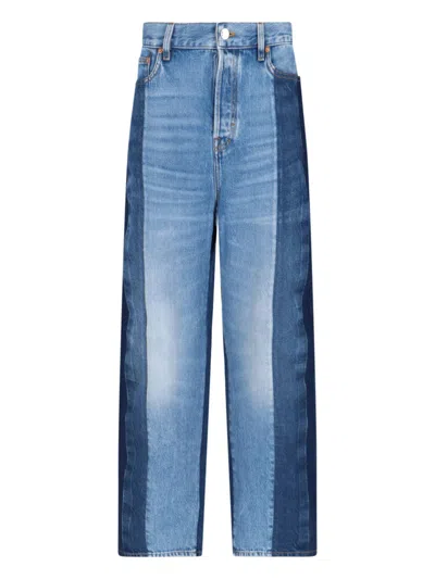 Gucci 'petite' Baggy Jeans In Light Blue