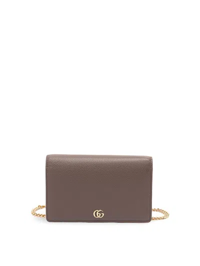 Gucci `petite Marmont` Wallet In Black
