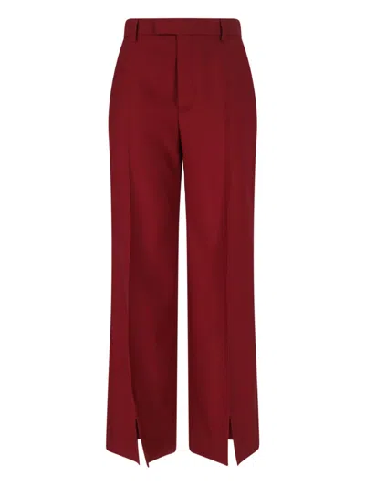 Gucci 'petite' Wide Pants In Red
