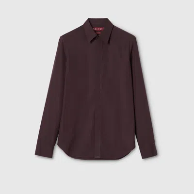 Gucci Emporio Armani Stylish Single-breasted Cotton Blazer In Brown