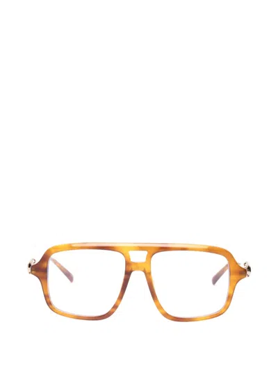Gucci Pilot-frame Glasses In Multi