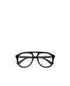 Gucci Pilot-frame Glasses In Black