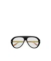 Gucci Stylish Rectangular Sunglasses For Men In Black