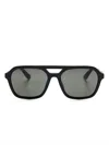 Gucci Pilot-frame Sunglasses In 黑色