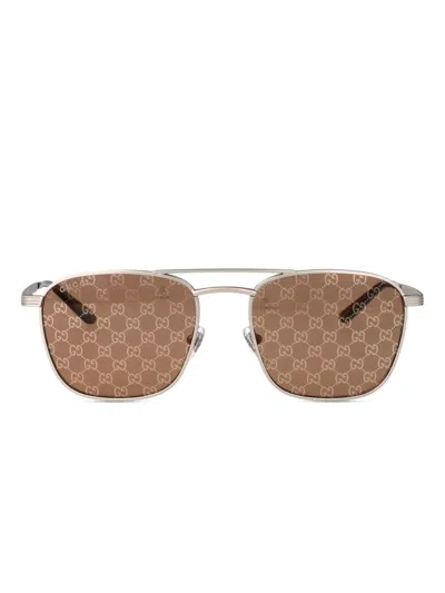 Gucci Pilot-frame Sunglasses