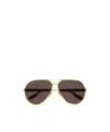 Gucci Pilot-frame Sunglasses In Brown