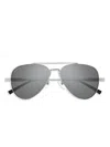 Gucci Pilot-frame Sunglasses In Grey