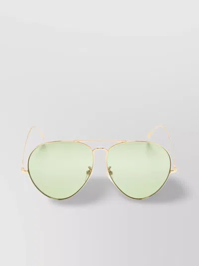 Gucci Pilot Frame Sunglasses Tinted Lenses In Green