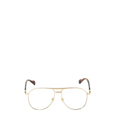 Gucci Pilot-frame Sunglasses In White