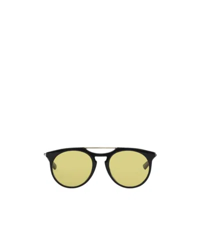 Gucci Pilot Sunglasses In Yellow