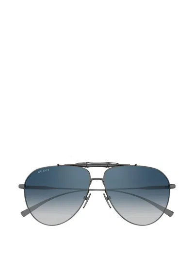 Gucci Pilot-frame Sunglasses In Purple