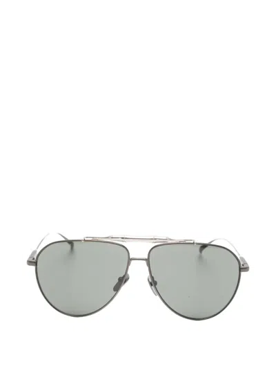 Gucci Pilot-frame Sunglasses In Green