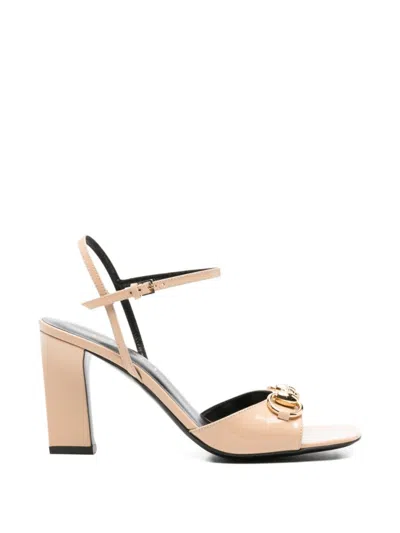 Gucci Pink Ankle-strap Heels