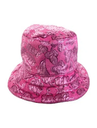 Pre-owned Gucci Pink Bucket Hat With Tags  W/tags