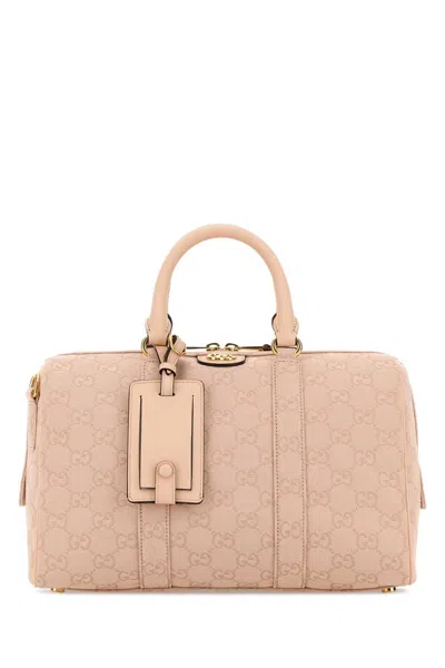 Gucci Pink Canvas Medium Ophidia Handbag