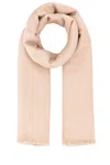 Gucci Women Pink Cotton Blend Foulard In Neutral