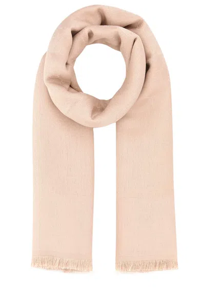 GUCCI PINK COTTON BLEND FOULARD