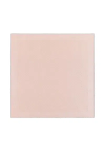 Gucci Pink Cotton Blend Foulard