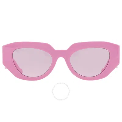 Gucci Woman Sunglass Gg1421s In Pink