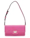 Gucci Pink Gg Canvas Luce Mini Shoulder Bag (authentic Pre-loved) In Pink