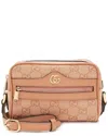 Gucci Pink Gg Canvas Ophidia Mini Shoulder Bag (authentic Pre-loved)