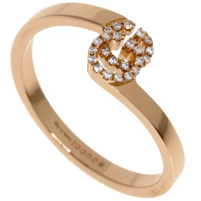 Pre-owned Gucci Pink Gold Pink Gold (18k) Band Ring ()