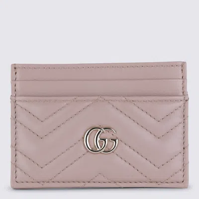 Gucci Pink Leather Card Holder