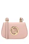 Gucci Blondie Interlocking-g Shoulder Bag In Pink