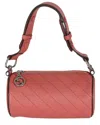 Gucci Blondie Mini Leather Shoulder Bag In Pink