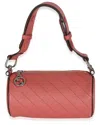 Gucci Blondie Mini Leather Shoulder Bag In Pink