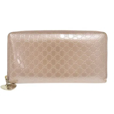 Pre-owned Gucci Pink Long Wallet (bi-fold) ()