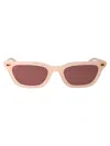 Gucci Pink-pink-red Recycled Acetate Sunglasses In Neutral