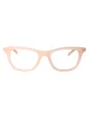 Gucci Pink-pink-transparent Recycled Acetate Glasses In Pink