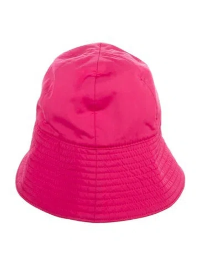 Pre-owned Gucci Pink Polyester Hat W/tags