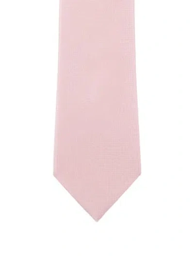 Pre-owned Gucci Pink Silk Men's Tie W/tags