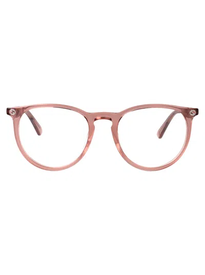 Gucci Pink-pink-transparent Acetate Glasses