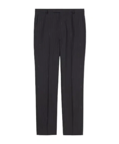 GUCCI PINSTRIPE WOOL TROUSERS