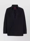 Gucci Piquet Polo Shirt With Button Cuffs And Embroidered Detail In Black