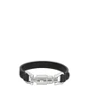 Gucci Piston-closure Bracelet In Black
