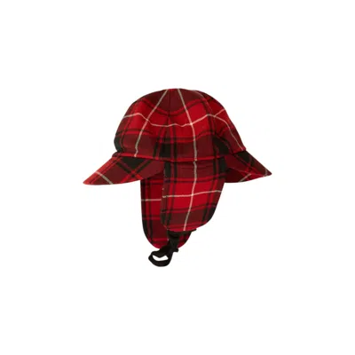 Pre-owned Gucci Plaid Wool Trapper Hat In Multi