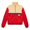 Gucci Plain Knit Zipper Jacket For Men Red In Multi