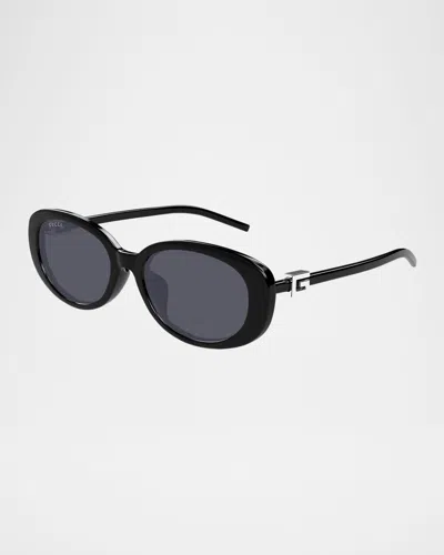 Gucci Plastic Cat-eye Sunglasses In Black