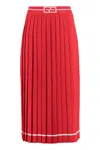 GUCCI GUCCI CRUISE SKIRTS RED